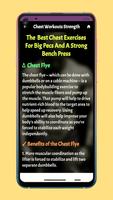 Strong Chest Training تصوير الشاشة 2