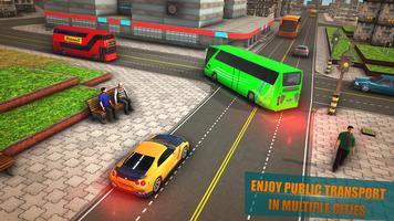 Real Coach Bus Drive: Bus Game スクリーンショット 1