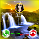 Waterfall Caller Screen LED Flight light theme APK