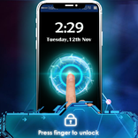 Fingerprint Scanner Lock Screen Simulator