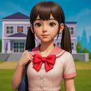Teen Girl School Life Sim Game APK