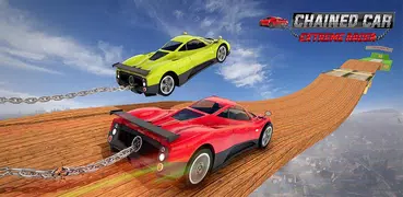 Chained Car Impossible Stunts Extreme Racer