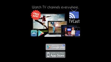 TVCast - Watch IPTV on your TV Affiche