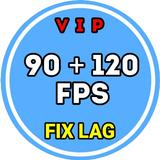 FIX LAG & 90 FPS + 120 FPS ícone