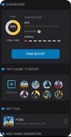 Game Booster:LagFix & GFX tool الملصق