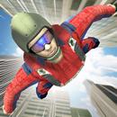 Skydiving Wingsuit City Jumper Sky aplikacja