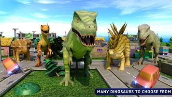 Tötlich Dinosaurier Schlacht Attacke Stadt Screenshot 2