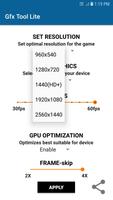 เครื่องมือ GFX สำหรับ LITE🔧 ภาพหน้าจอ 1