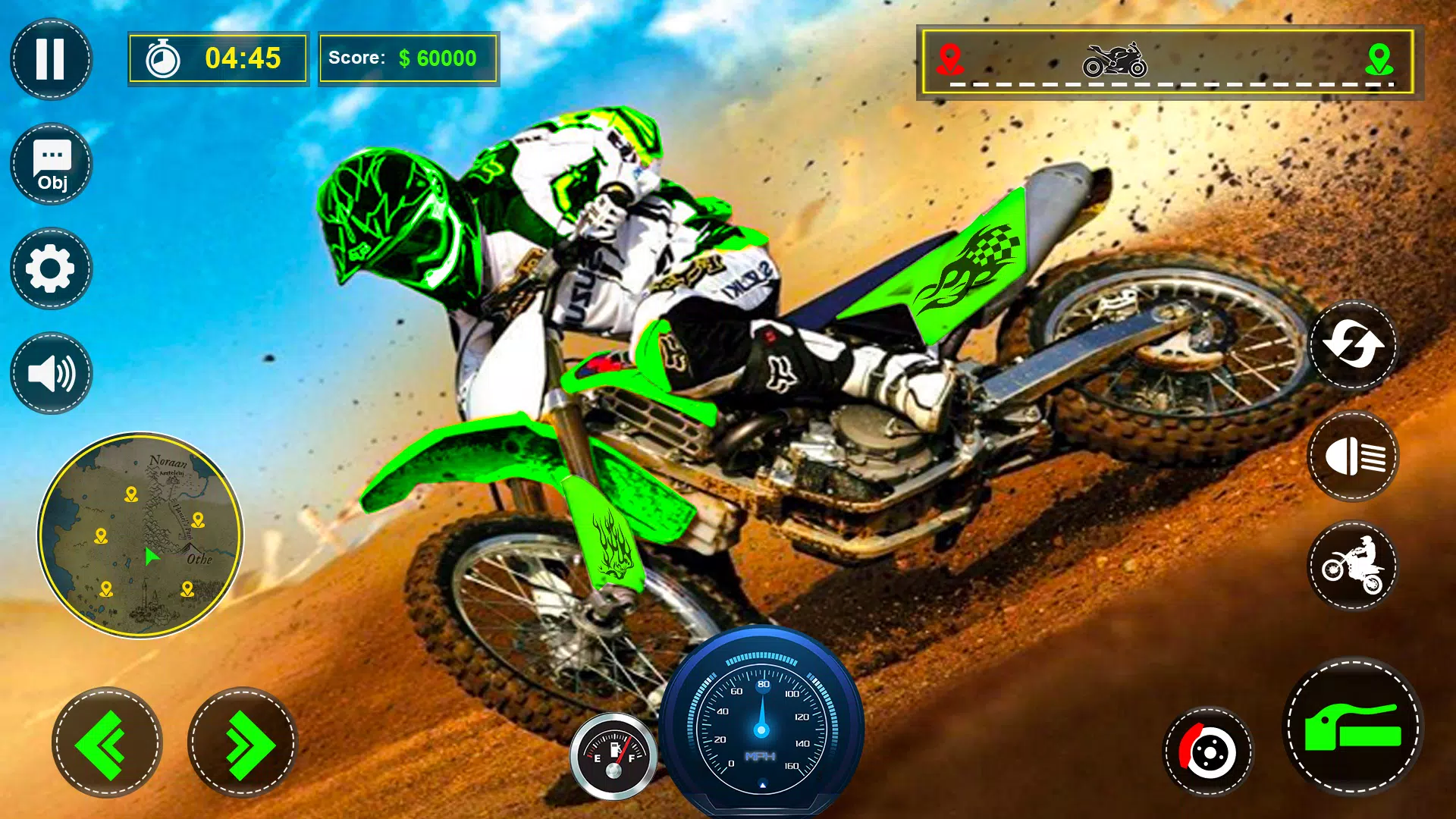 Download do APK de bicicleta suja motocross jogos para Android