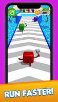 Merge Number Fight! Cubes Run imagem de tela 1