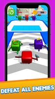Merge Number Fight! Cubes Run imagem de tela 2