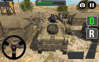 Army Truck Simulator Game : Simulation Army Games capture d'écran 1