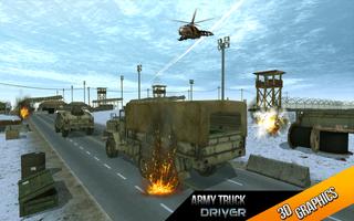 Army Truck Simulator Game : Simulation Army Games capture d'écran 2
