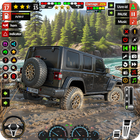 Jeep-Spiel – Jeep-Fahren 3D Zeichen