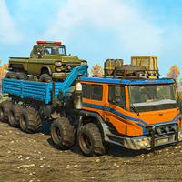 Offroad Mud Games: Cargo Truck 截图 1