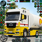 重的 油 货物 卡车 游戏 3D 图标