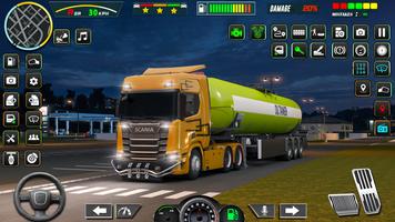 重的 油 货物 卡车 游戏 3D 截图 1