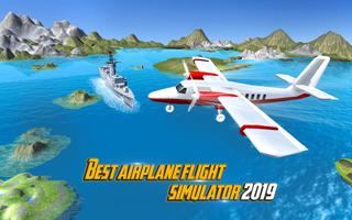Airplane Simulator Flight Pilot : Airplane Games Affiche