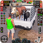 Farm Animal Cargo Truck 3d icon