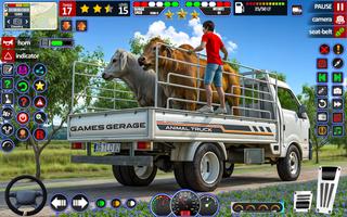 Farm Animal Cargo Truck 3d poster