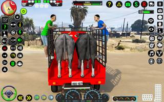 Farm Animal Cargo Truck 3d screenshot 1
