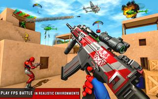 Anti Terrorist Robot Shooting Games: Fps Gun Games ảnh chụp màn hình 1