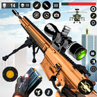 jogo sniper batalha de tiro 3D ícone