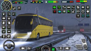 Турист Автобус Вождение Игры скриншот 1