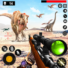 離線恐龍獵人遊戲 - 槍遊戲 3D 圖標