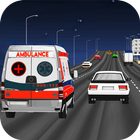 Ambulance Highway Racing Game आइकन