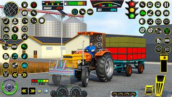 Farming tractor game simulator captura de pantalla 2