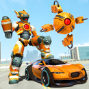 Drone Robot xe biến đổi trò chơi: Robot xe trò chơ APK