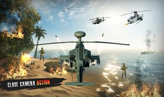 Modern Helicopter warfare battle: Free Games পোস্টার