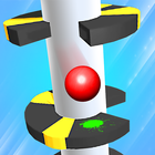 Helix Ball Drop Games 3D ícone