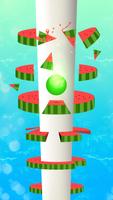 Helix Ball Drop Games 3D imagem de tela 1