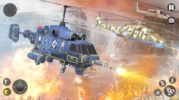 heli penembakan 3d Pertempuran screenshot 2