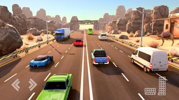 Real Highway Car Racing Games اسکرین شاٹ 1