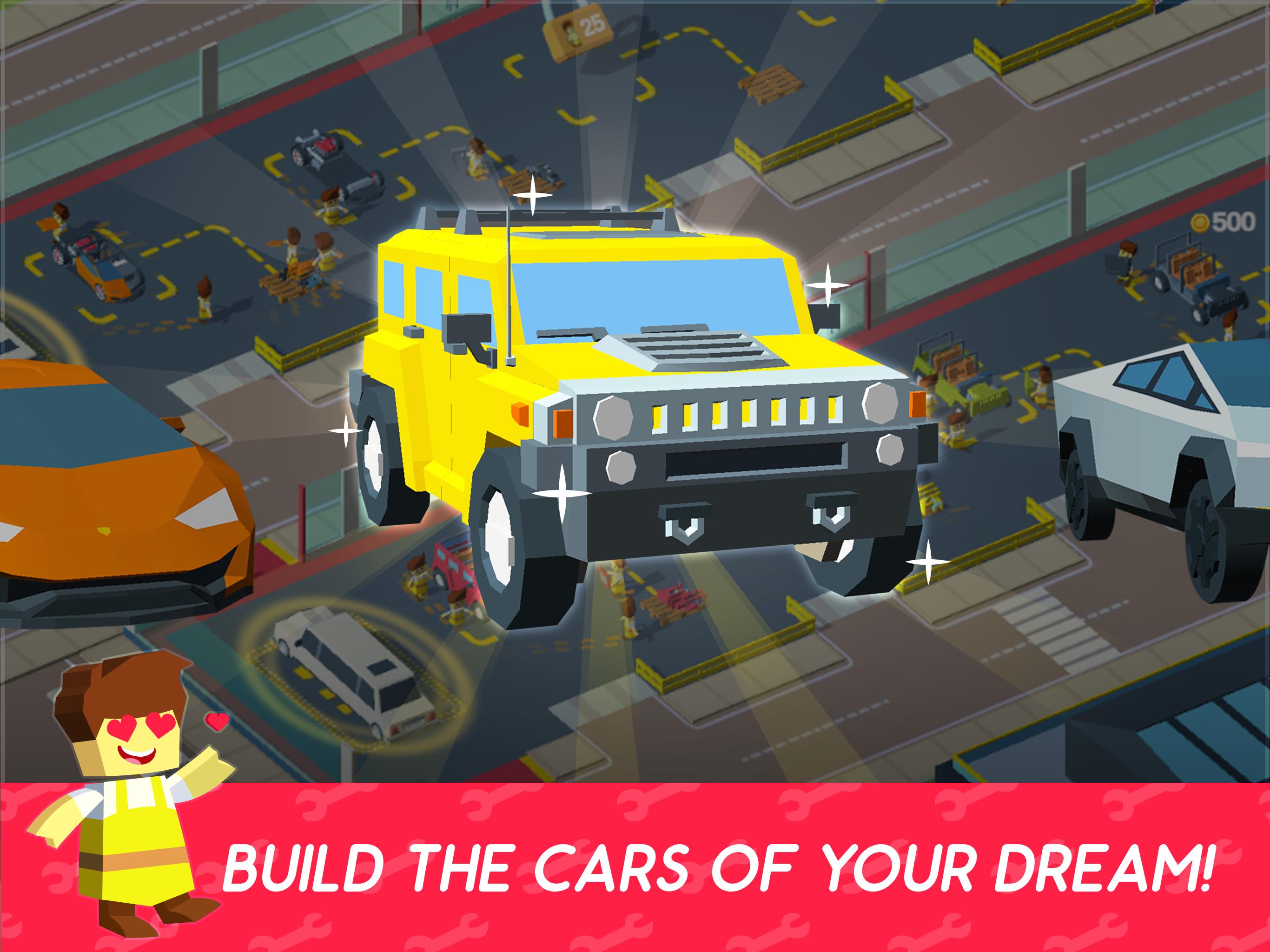Idle Mechanics Manager Car Factory Tycoon Game For Android Apk - tycoon roblox car wash