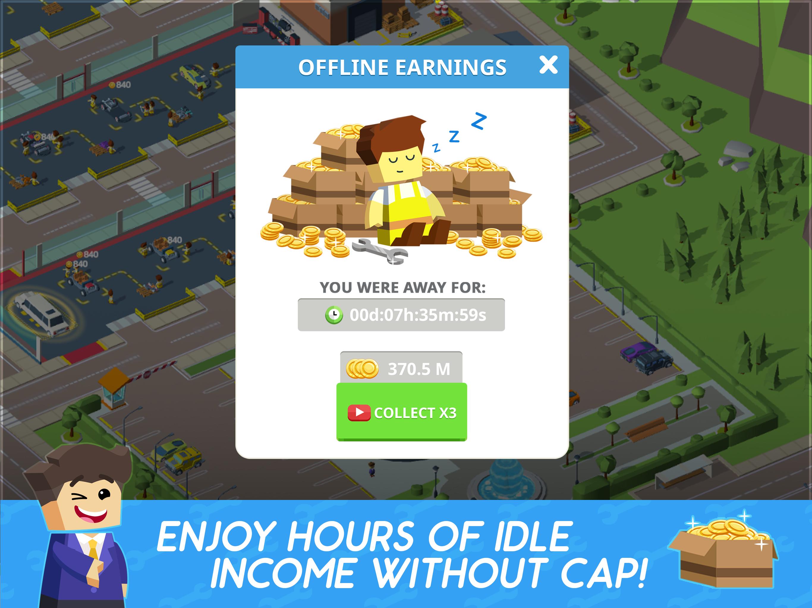 Idle Mechanics Manager Car Factory Tycoon Game For Android Apk