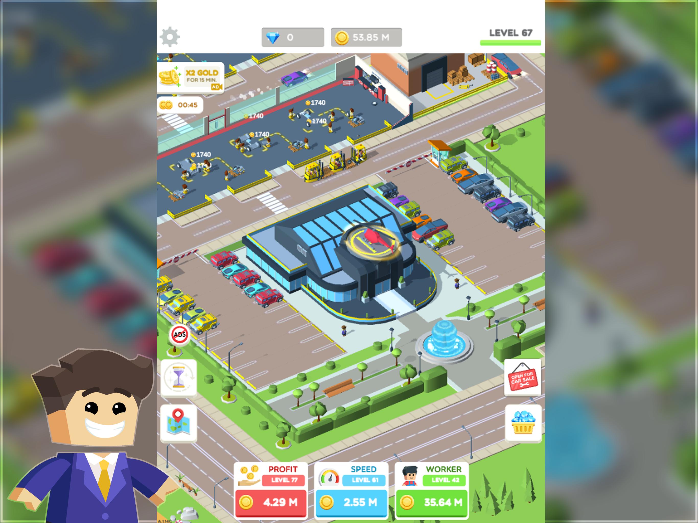 Idle Mechanics Manager Car Factory Tycoon Game For Android Apk