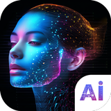 AI Art Photo Generator App Zeichen