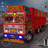 Truck Game: Indian Cargo Truck Cartaz
