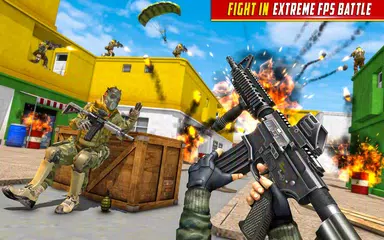 Baixar jogo de tiro com comando real 3D: jogos de tiro XAPK