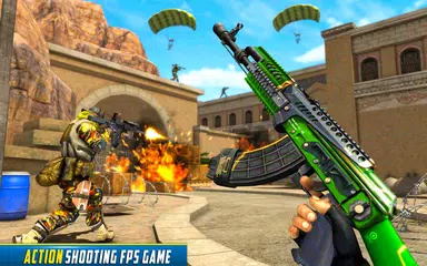 Baixar jogo de tiro com comando real 3D: jogos de tiro XAPK