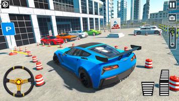 Parking Car Driving Games 3D پوسٹر