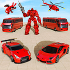 Robot Car Games: Car Transform ไอคอน