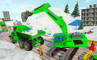Snow Blower Excavator Simulator capture d'écran 3