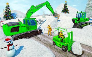 برنامه‌نما Snow Blower Excavator Simulator عکس از صفحه