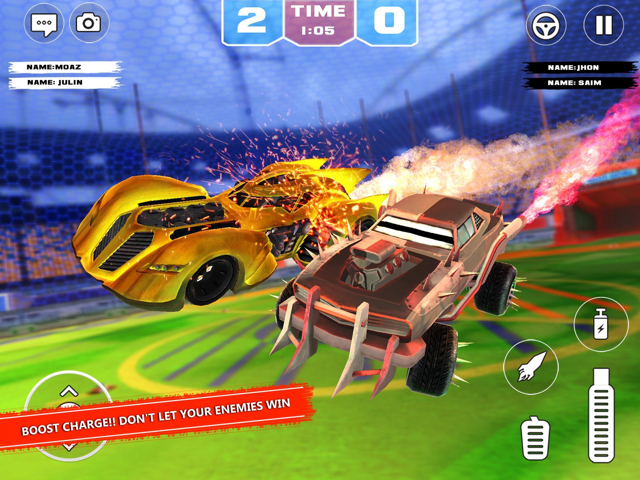 Multiplayer Turbo Cars Soccer League 2018 For Android Apk
