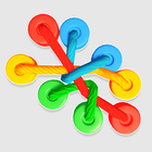 Twisted Rope Tangle Sorting 3D ícone